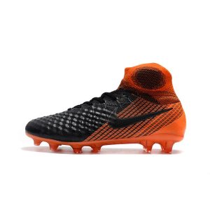 Nike Magista Obra II Elite DF FG Černá oranžový